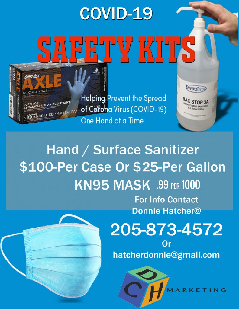 COVID-19 SAFETY KITS FOR SALE